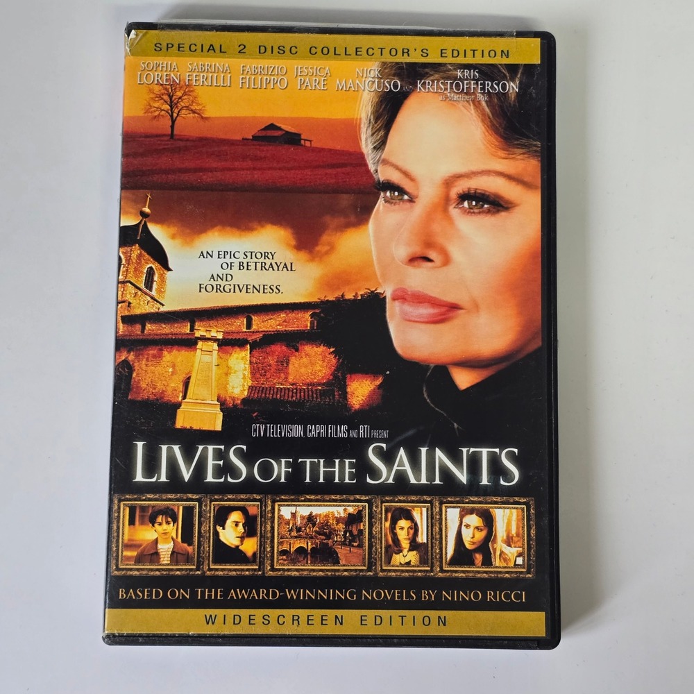 Lives of the Saints DVD 2004 Drama Sophia Loren Sabrina Ferilli Fabrizio Filippo
